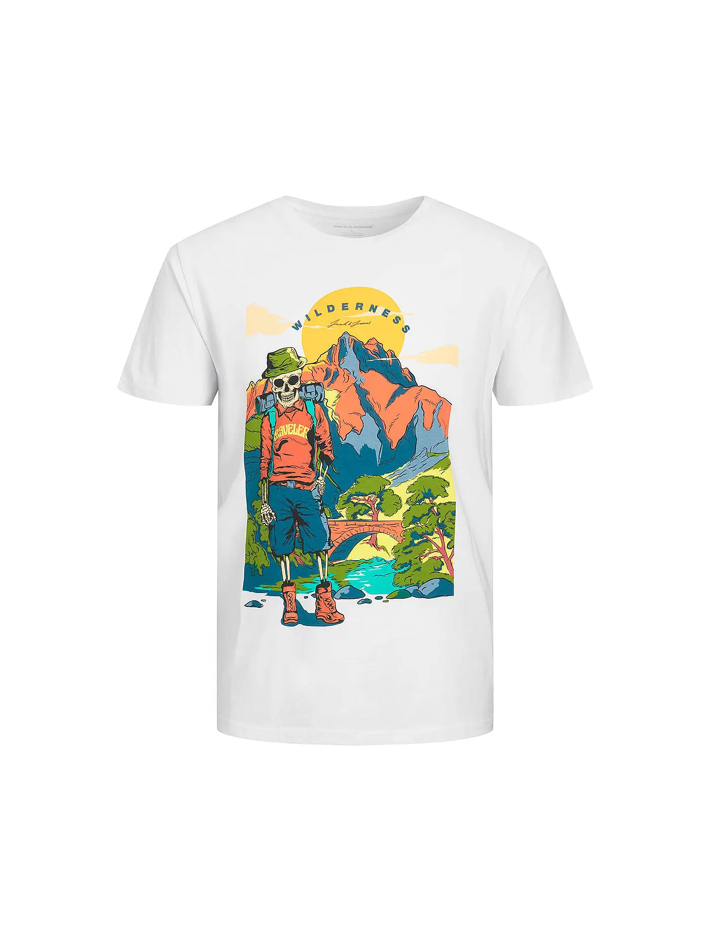 JACK & JONES | Jungen T-Shirt JJHIKER | weiss